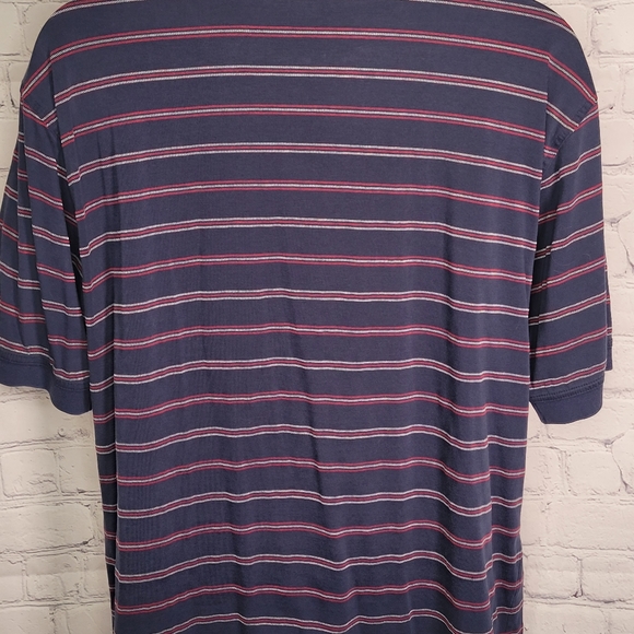 Masters Collection Striped Polo Shirt Large - Picture 12 of 12
